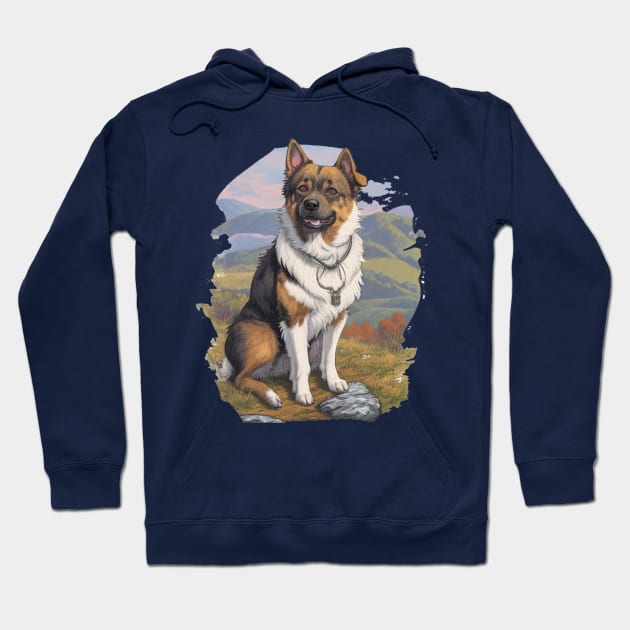 old dog of appalachia  . Hoodie by MeriemBz